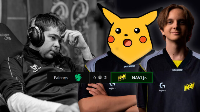 NaVi Jr. beats Falcons at PGL Wallachia S4 with 16-year-old player preview image