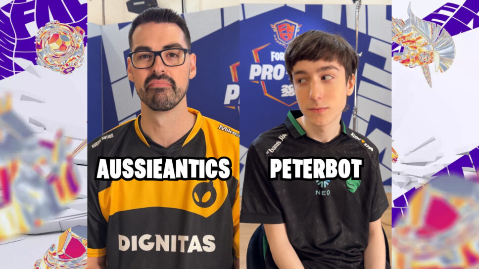 “This is the most I’ve played Fortnite in two years” – AussieAntics and Peterbot discuss the 2025 FNCS Pro-Am cover image