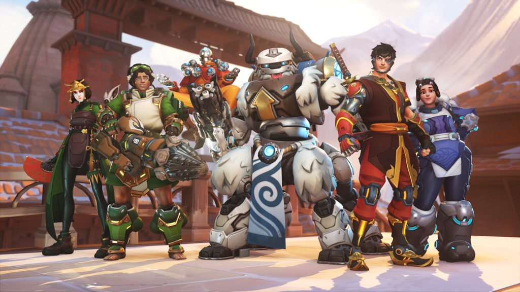 Overwatch 2 x Avatar: The Last Airbender (Image via Blizzard Entertainment)