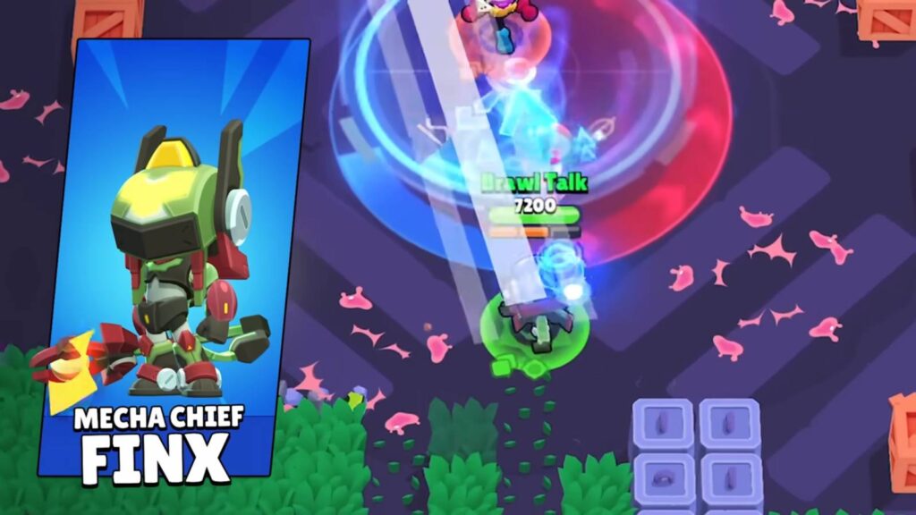 Mecha Chief Finx in Brawl Stars (image via Supercell)