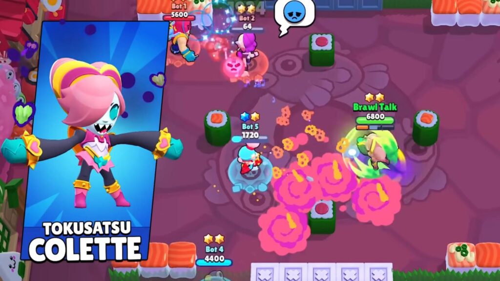 Tokusatsu Colette in Brawl Stars (image via Supercell)