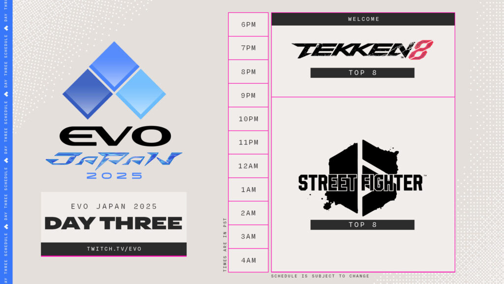 Sunday stream. Day 3 (image via Evo)