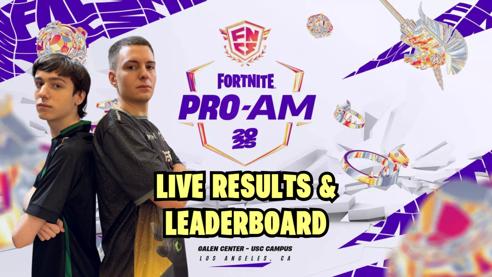 Fortnite FNCS Pro-Am 2025: Live results and leaderboard