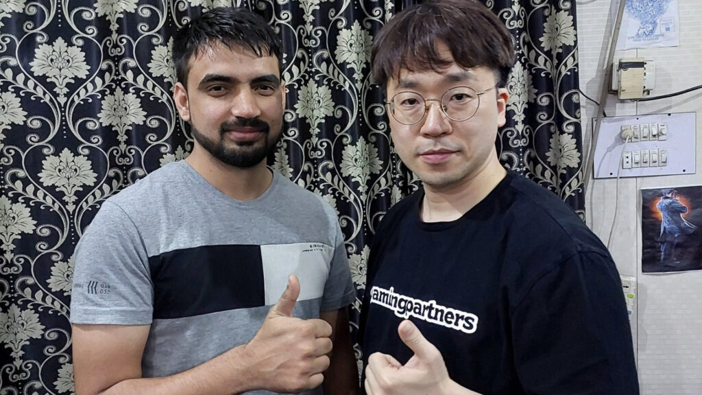 Malik Ash and Knee (Image via Malik Ash on <a href="https://x.com/Tk_Malikash/status/1790413646088052955">X</a>)
