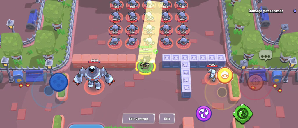 Aiming with Fist of the Brawl Star (Image via esports.gg)
