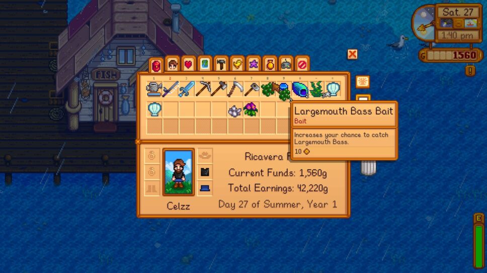 How to use bait in Stardew Valley cover image