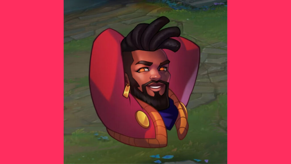 LoL K'Sante Pride Month emote (Image via Riot Games)