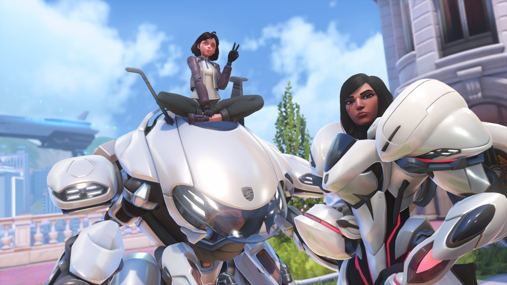 Overwatch 2 x Porsche (Image via Blizzard Entertainment)