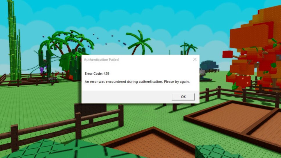 How to fix error code 429 in Roblox cover image