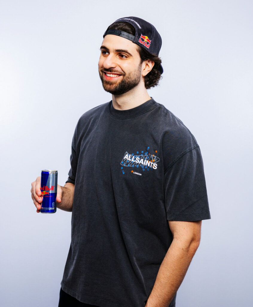SypherPK poses for a portrait in Santa Monica, California, USA on April 22, 2025. // Maria Jose Govea / Red Bull Content Pool // SI202505100019 // Usage for editorial use only //