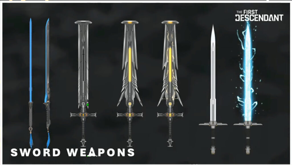 New weapon in The First Descendant: Breakthrough — sword (Image via Nexon Games)