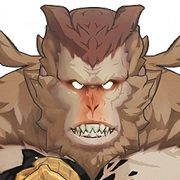 Creatures from the game Wuthering Waves that drops Ascension materials for the character Lupa: The image features Hoochief Menace