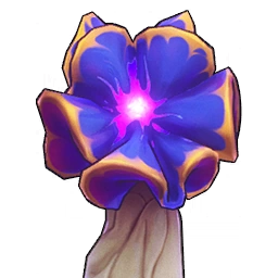 Creatures from the game Wuthering Waves that drops Ascension materials for the character Lupa: The image features Young Roseshroom
