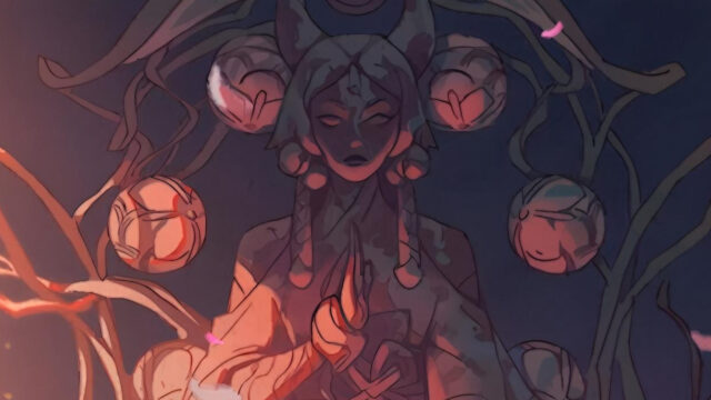 All the teased Spirit Blossom skins in Xin Zhao’s motion comic preview image