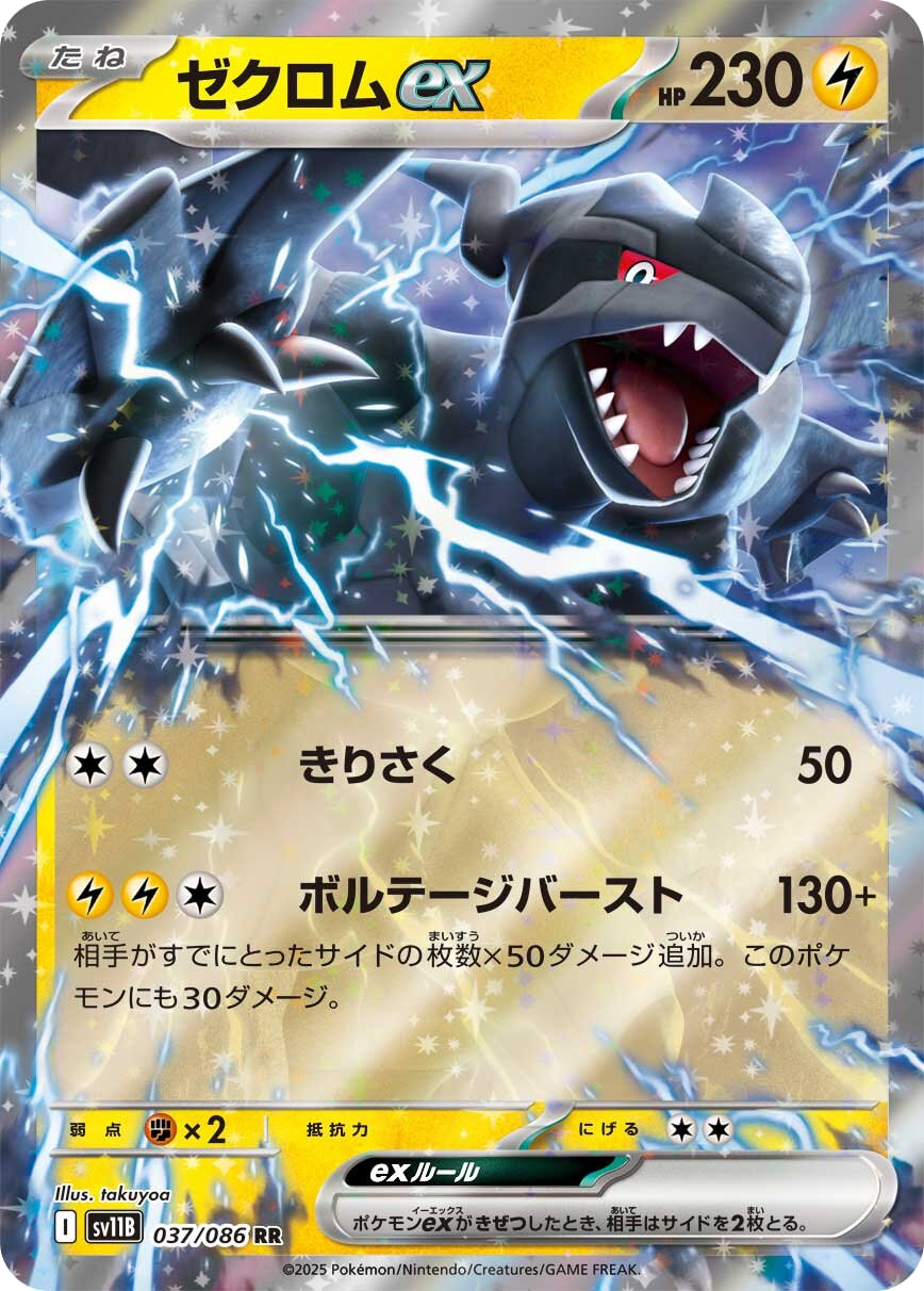Zekrom ex card