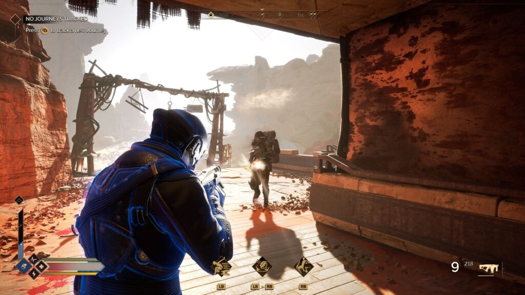 Combat is an integral part of the gameplay in Dune Awakening. (Image via Funcom)