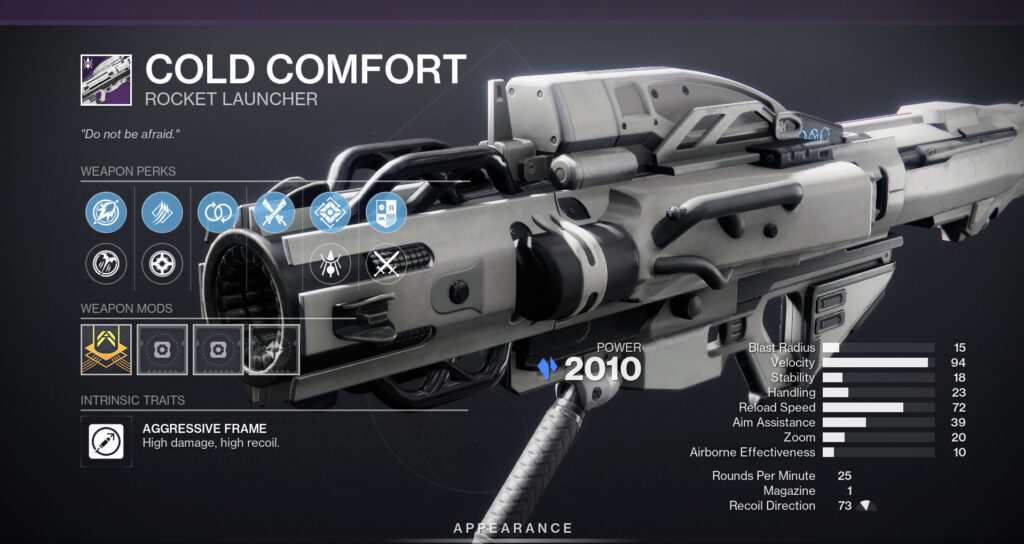 The best PvE rocket in the game. (Screenshot by esports.gg)