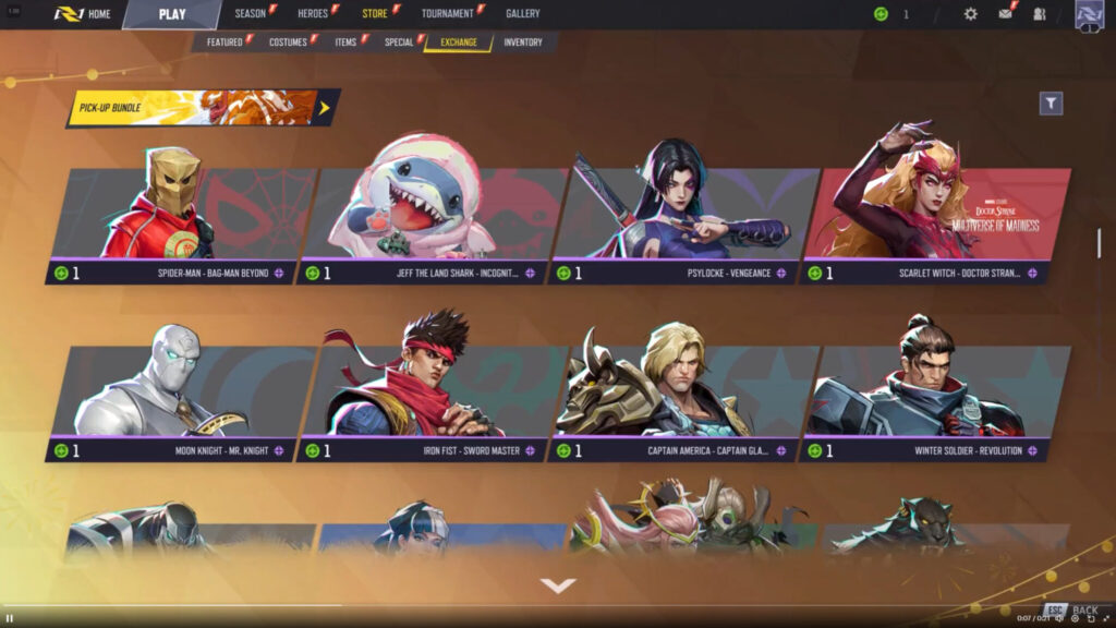 Marvel Rivals Galacta's Gift skins (Image via NetEase Games)