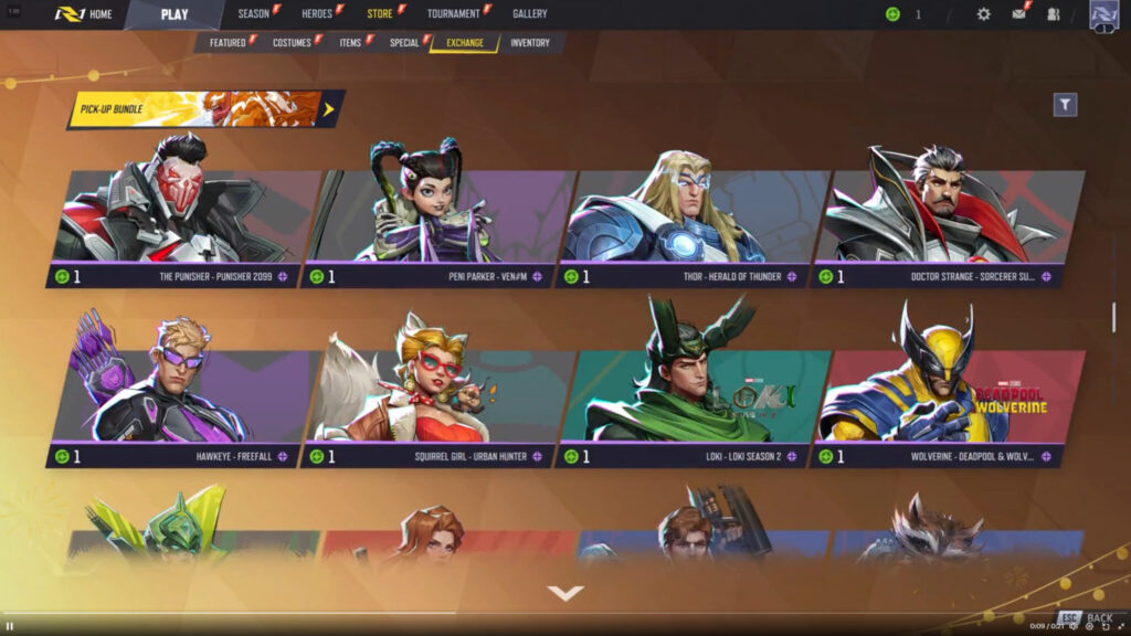 Marvel Rivals Season 0 skins (Image via NetEase Games)