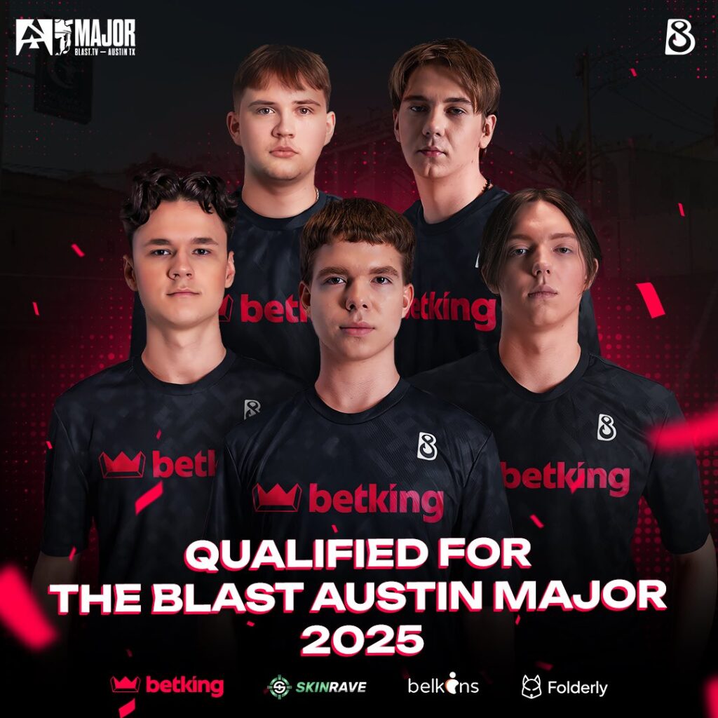 B8 before CS2 Austin Major 2025 (photo via B8)