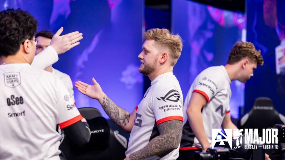 OG and NRG clash at the CS2 BLAST Austin Major 2025 for a Stage 2 spot cover image