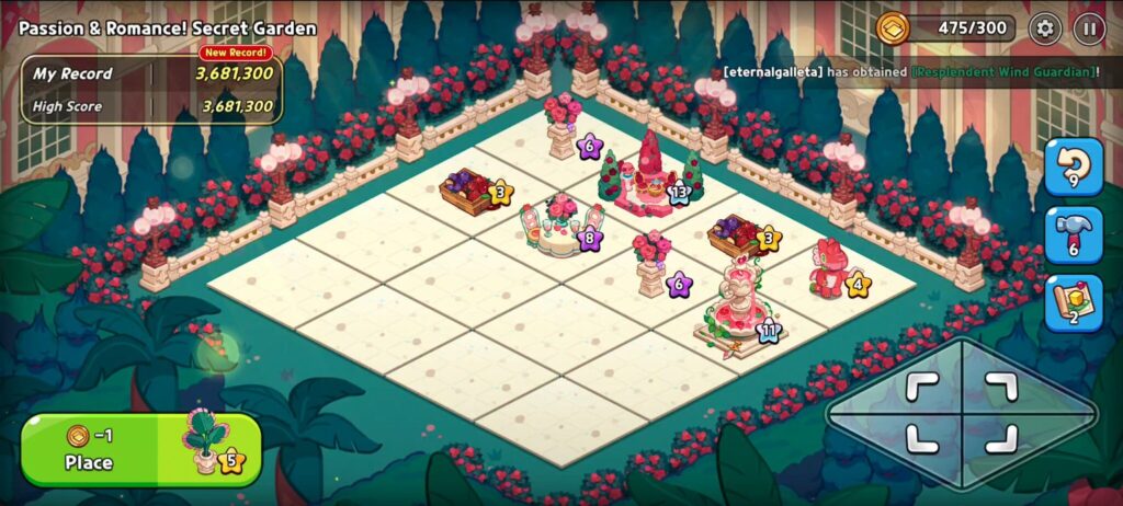 If there is nothing to merge, place a few more blocks so you can rotate them again. (Screenshot via esports.gg)