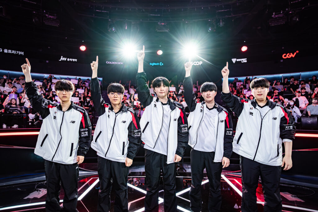 KT Rolster during LCK 2025 (Image via Riot Games)