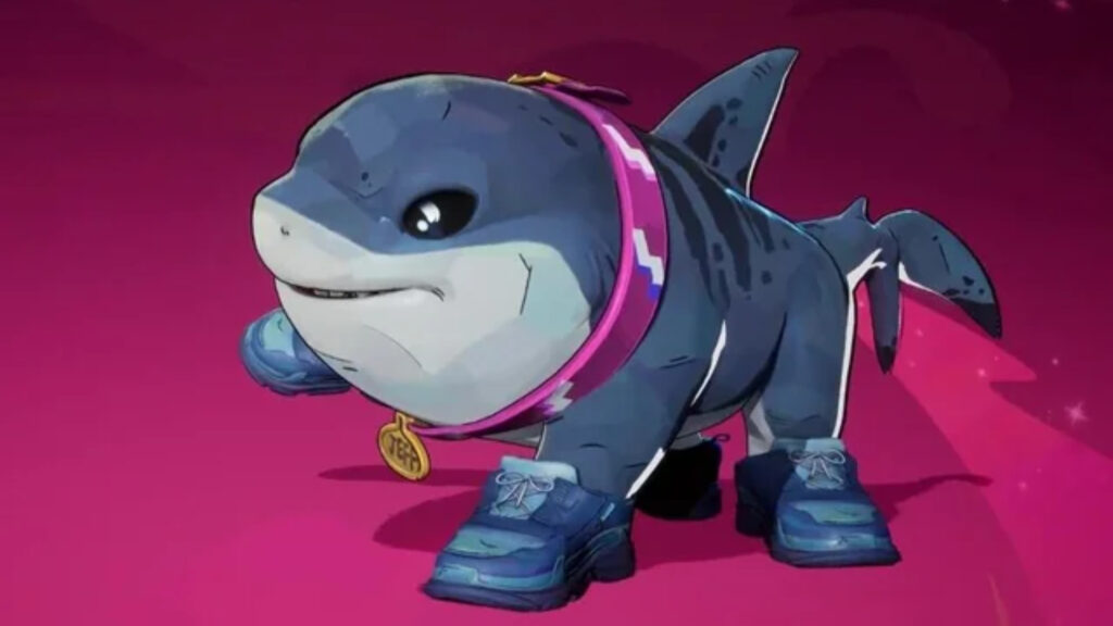 The Tralalero Tralala Jeff emote (Image via <a href="https://www.reddit.com/r/marvelrivals/comments/1ldpjyh/new_tralalero_tralala_jeff_emote/" target="_blank" rel="noreferrer noopener">fallzerabr on Reddit</a>)
