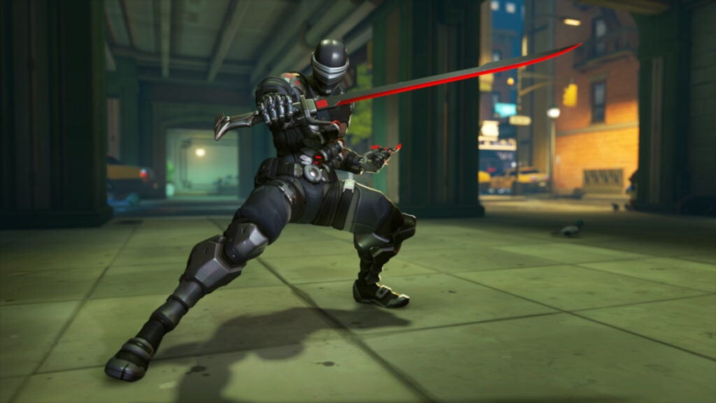 Snake Eyes Genji skin (Image via Blizzard Entertainment)