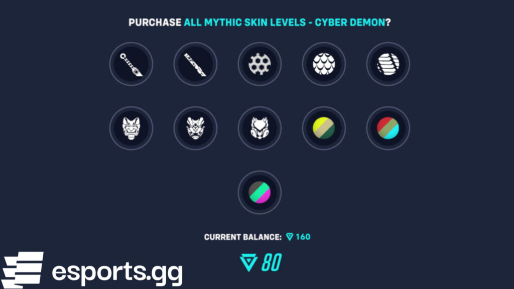 Overwatch 2 mythic skins cost (Screenshot via esports.gg)