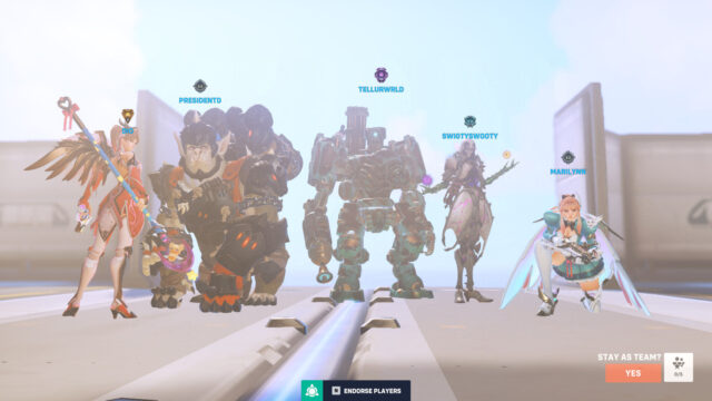 Overwatch 2 Season 16 Competitive Drives add hero bans and fiery rewards preview image