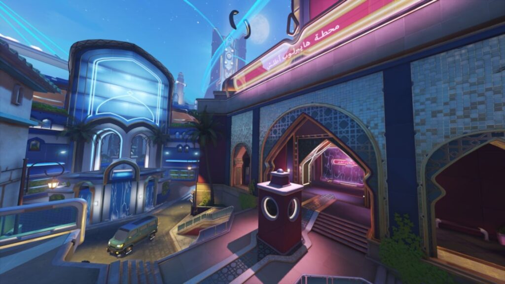 Overwatch 2 Aatlis map (Image via Blizzard Entertainment)