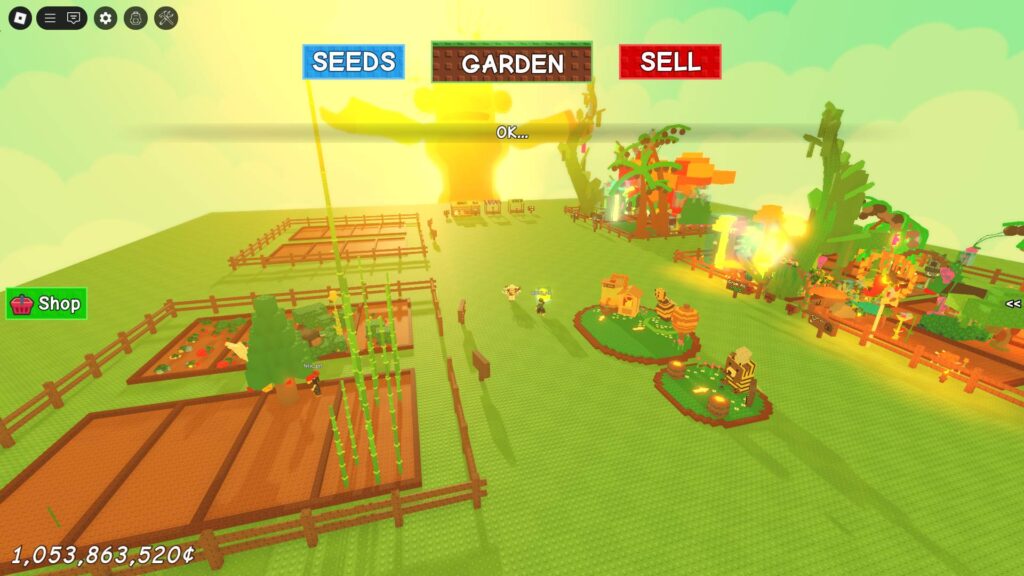 Sun God Event in Grow a Garden (Screenshot via esports.gg)