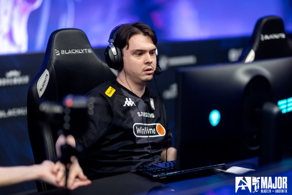CS2 Virtus.pro | electroNic at Austin Major 2025 (Photo via BLAST |&nbsp; Michal Konkol)