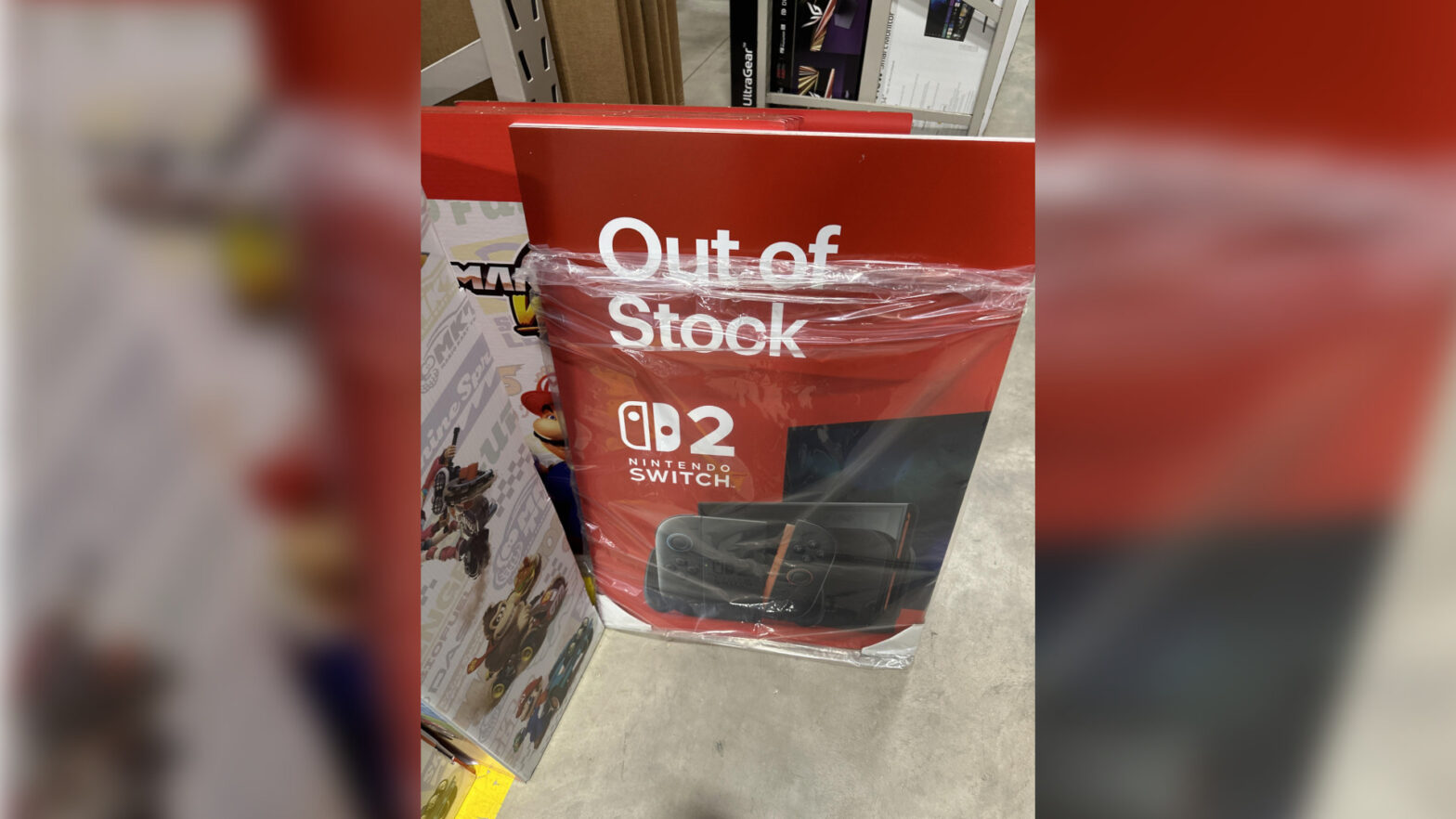 Nintendo sends stores “sold out” signs for Switch 2 just before