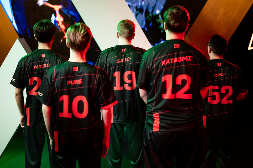 BetBoom Team at the Esports World Cup (Image via Elliot Le Corre)