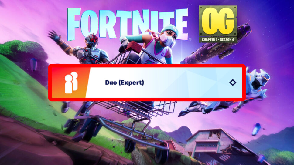 Fortnite’s new ‘Duo Expert’ mode FINALLY removes bots from OG cover image