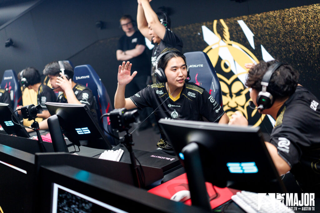 The MongolZ at Austin Major 2025 (Image via BLAST | Michal Konkol)