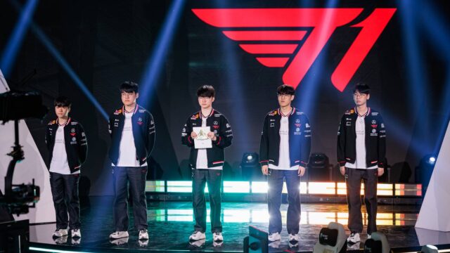 T1 stumble but still eliminate KOI from the League of Legends EWC 2025 preview image