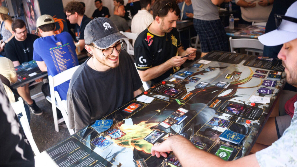 Fans testing Riftbound during the MSI 2025 (Image by Riot Games)