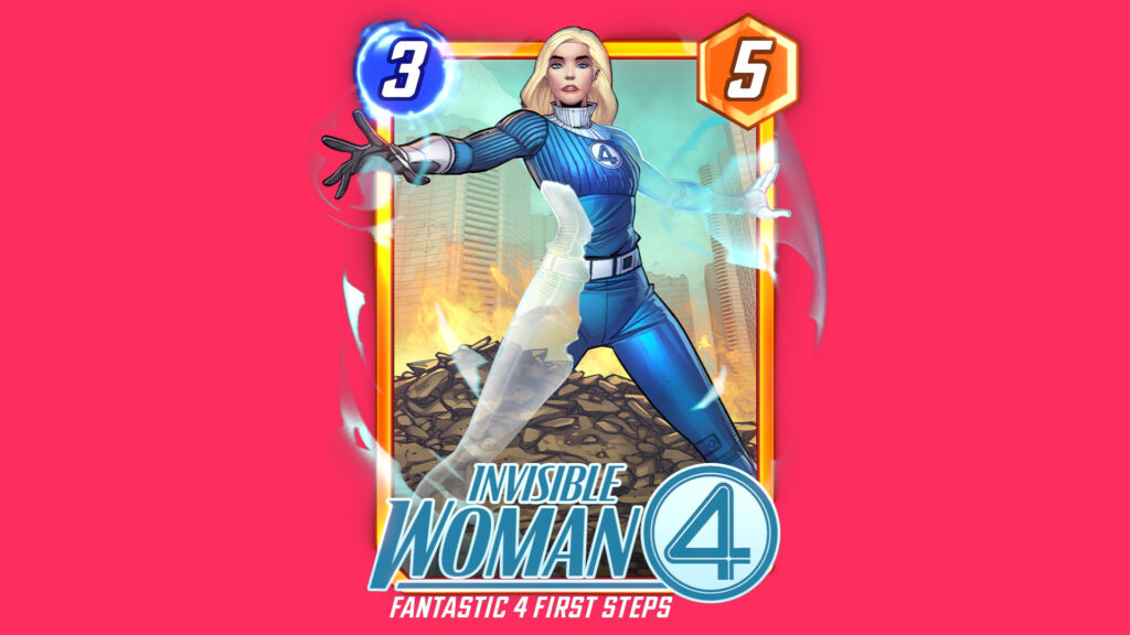 Marvel SNAP Invisible Woman (Image via Second Dinner)