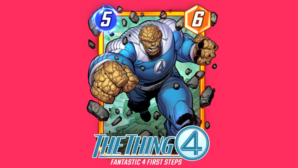 The Thing in Marvel Snap Series 5 (Image via Second Dinner)