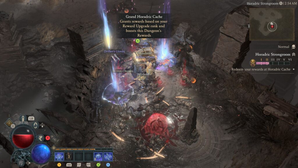 Grand Horadric Cache may contain Escalation Sigils. (Screenshot by esports.gg)