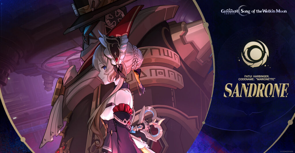 Sandrone official banner (Image via HoYoverse)