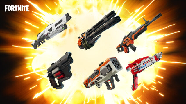 All new weapons in Fortnite Chapter 6 Season 4 preview image
