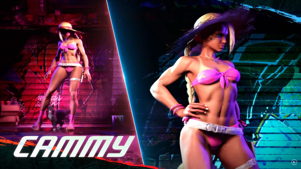 Tekken vs Street Fighter 6 comparison: Cammy's swimwear outfit is a lot more detailed