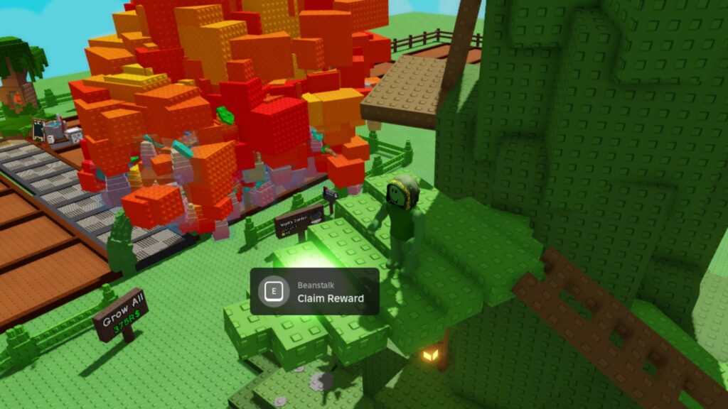 You can get a Bloom Mutation Spray from this green orb (Screenshot via esports.gg)