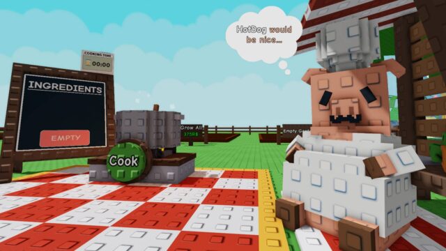 All cooking recipes in Grow a Garden preview image