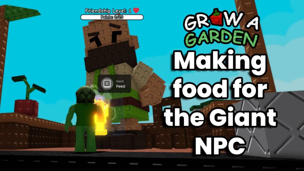 How to get cooked food in Grow a Garden cover image