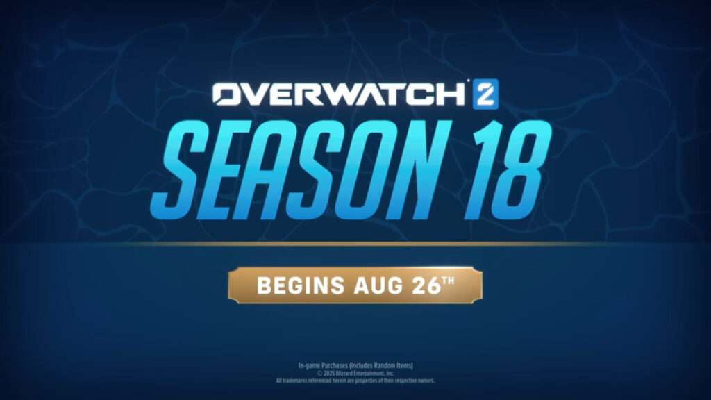 Overwatch 2 Season 18's release date (Image via Blizzard Entertainment)